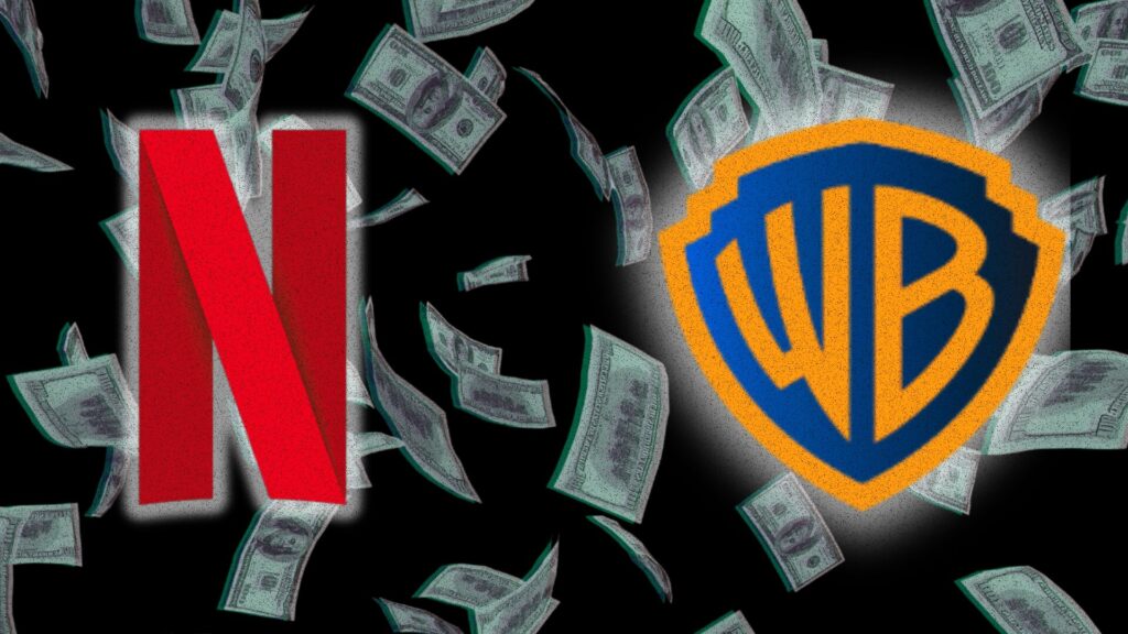 Netflix a envoyé un mail à ses abonnés le 7 décembre 2025. // Source : Numerama / Netflix / Warner Bros. Discovery