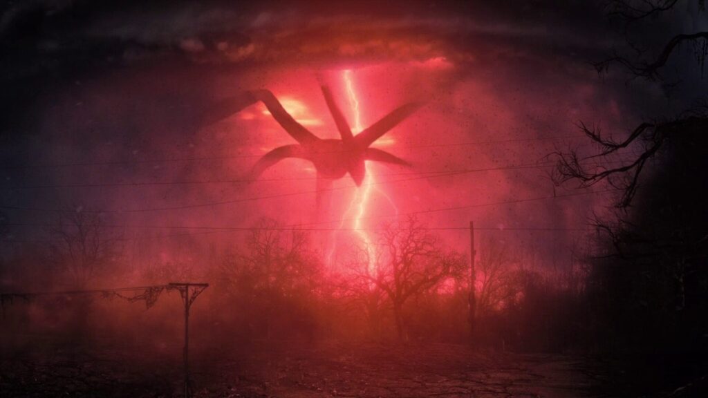 Le Mind Flayer veille-t-il toujours sur Hawkins ? // Source : Netflix Le Mind Flayer veille-t-il toujours sur Hawkins ? // Source : Netflix