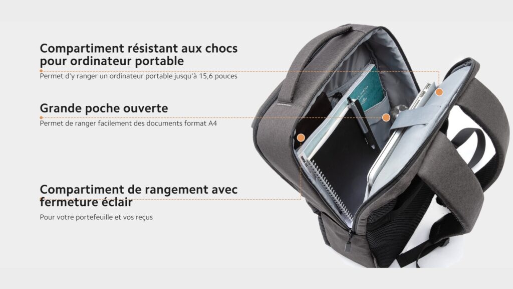 Xiaomi Commuter Backpack // Source : Xiaomi Xiaomi Commuter Backpack // Source : Xiaomi