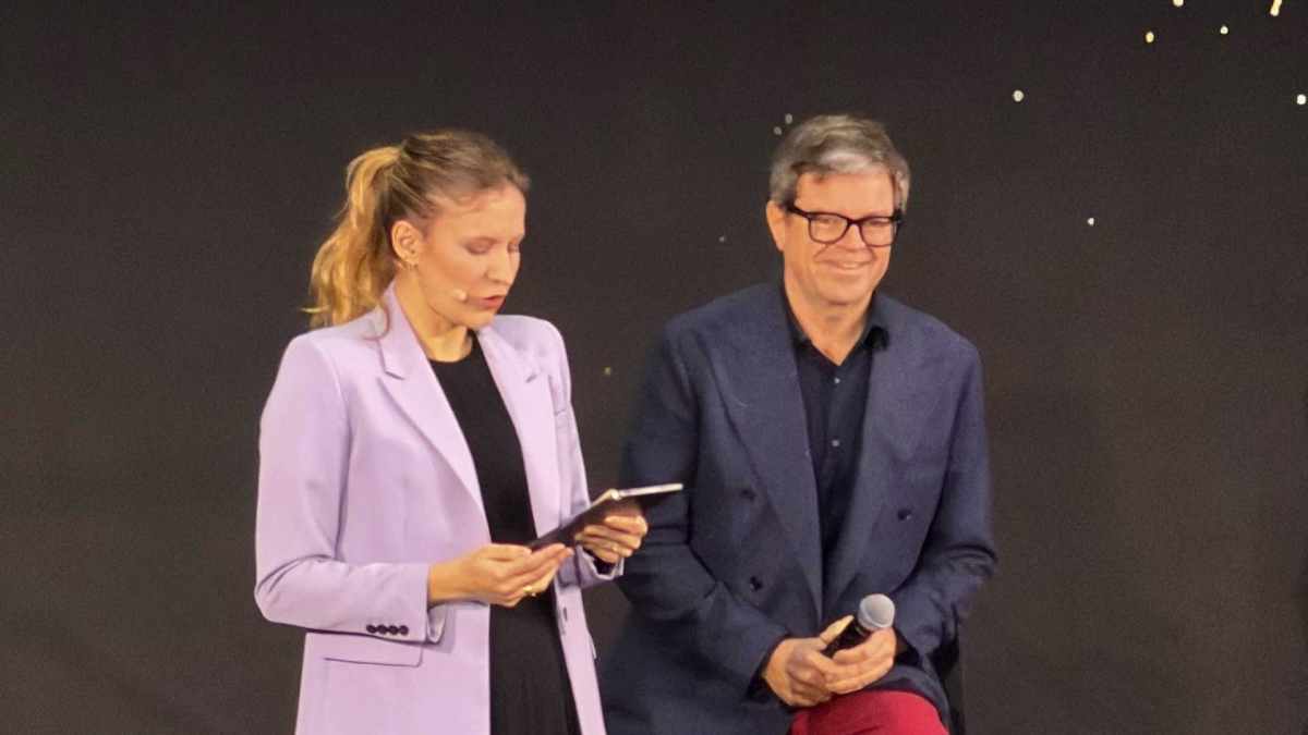 Aude Durand et Yann LeCun à l'AI Impulse. Aude Durand et Yann LeCun à l'AI Impulse.