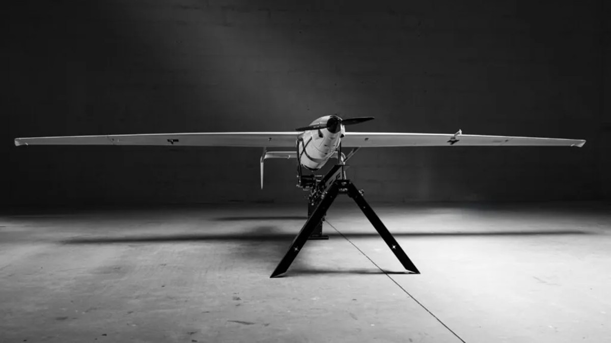 Le drone à hydrogène dérivé de Raybird, produit par Skyeton. // Source : Skyeton