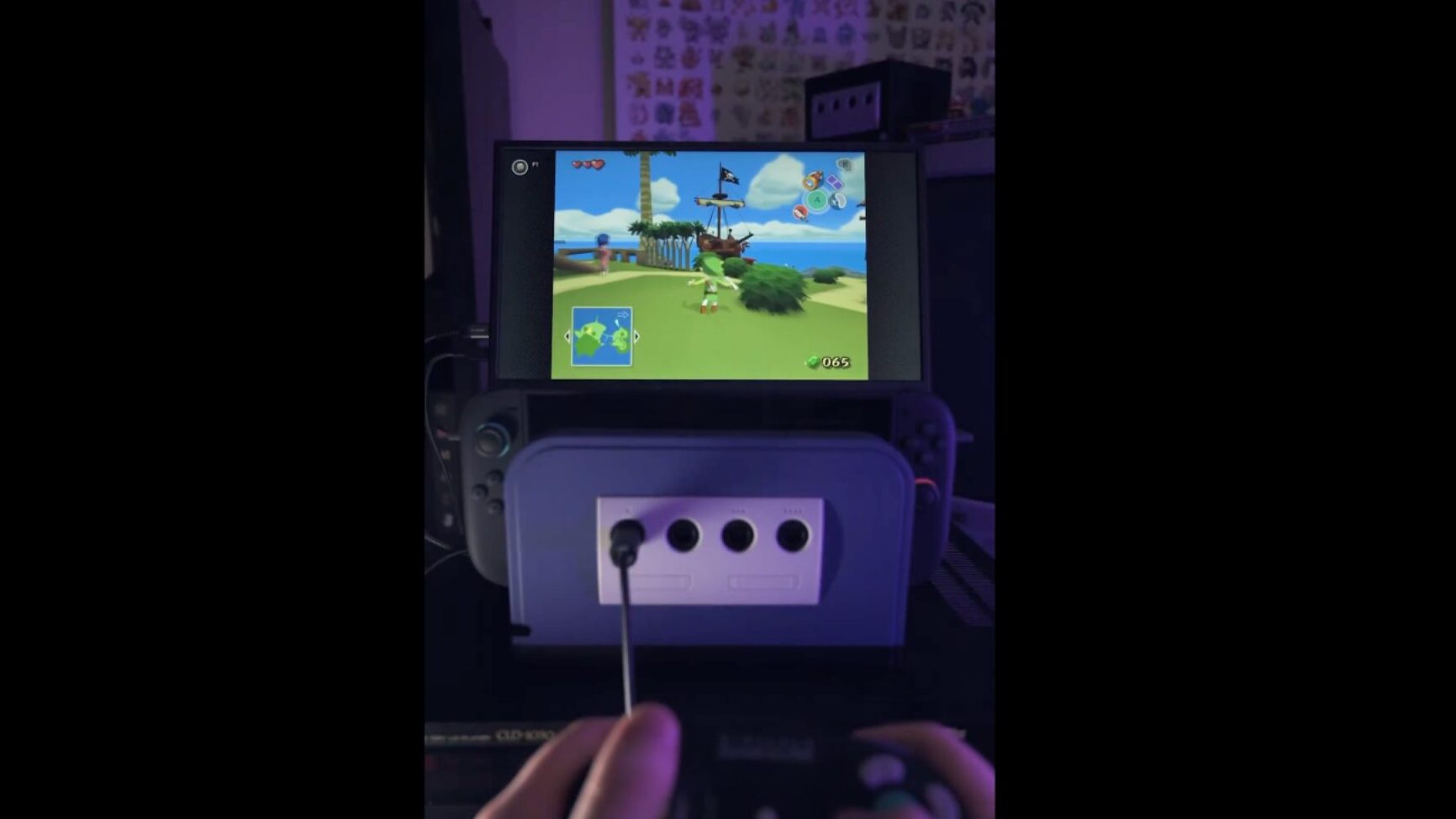 Le Battle Dock intègre des ports en façade, exactement comme la console d’origine. // Source : Retro Fighters Le Battle Dock intègre des ports en façade, exactement comme la console d’origine. // Source : Retro Fighters