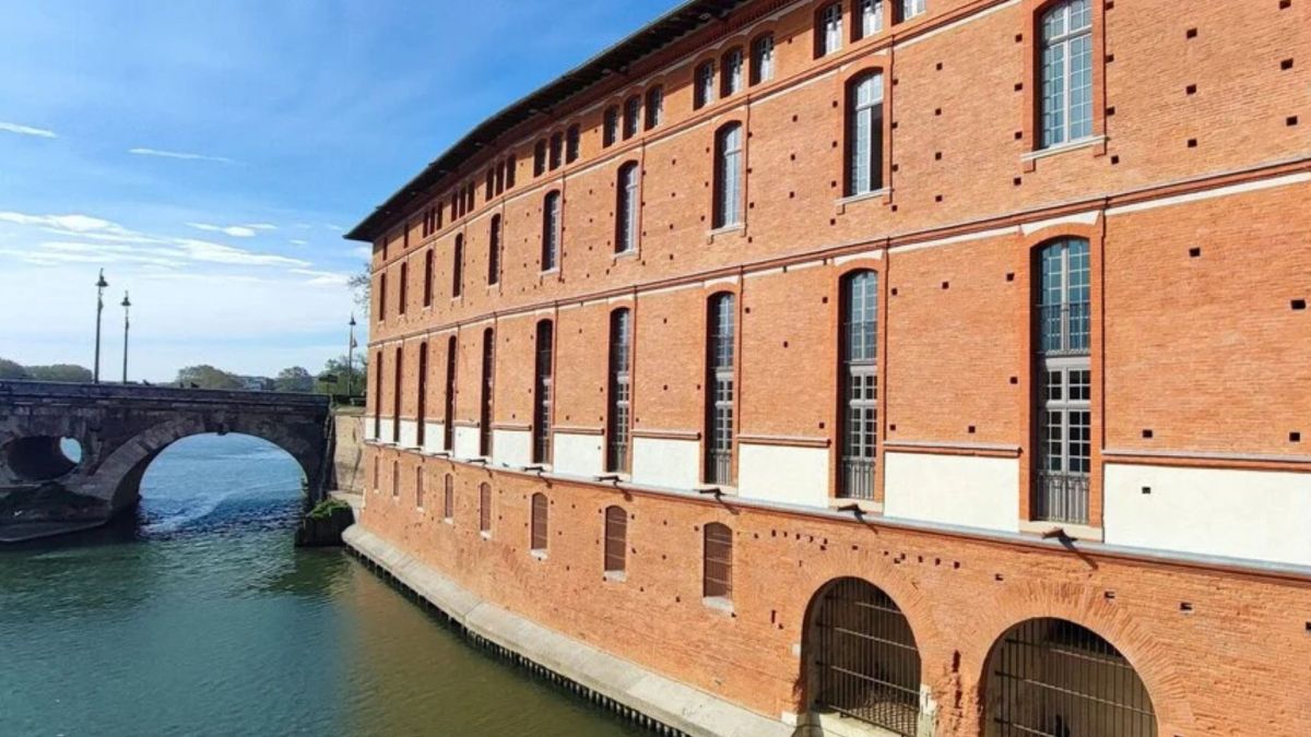 Les façades Garonne de l'Hôtel-Dieu // Source : CHU Toulouse 