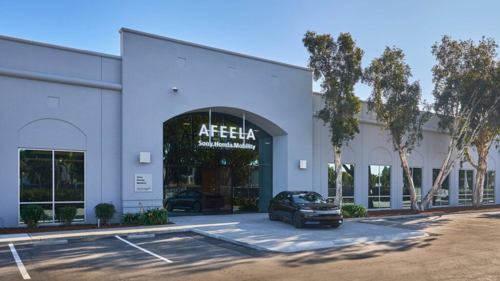 Point de ventes Afeela en Californie // Source : Sony Honda Mobility Point de ventes Afeela en Californie // Source : Sony Honda Mobility