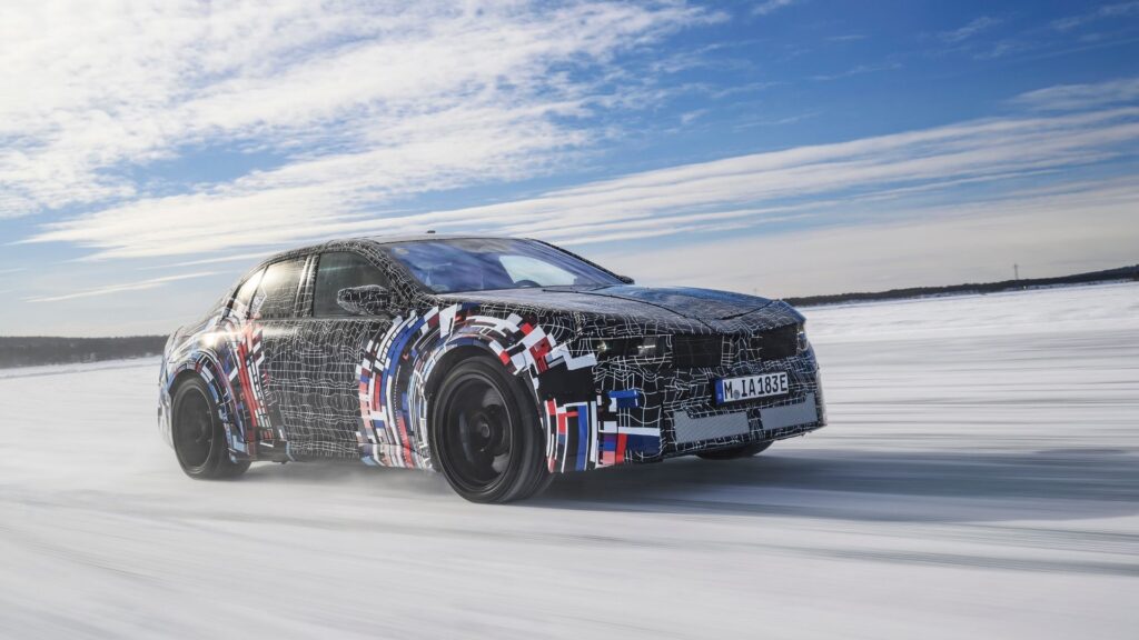 La future BMW M3 électrique. // Source : BMW La future BMW M3 électrique. // Source : BMW