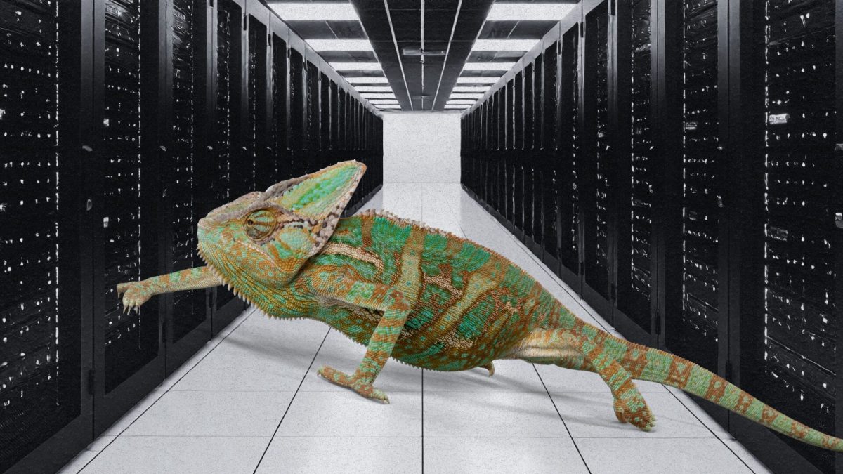 Malware Caméléon // Source : Montage Numerama Malware Caméléon // Source : Montage Numerama