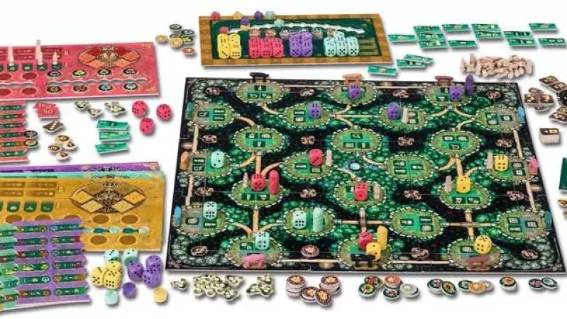 Vue d’ensemble du matériel. // Source : Ravensburger Vue d’ensemble du matériel. // Source : Ravensburger