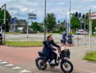 Amsterdam songe à bannir les vélos électriques type fatbike. // Source : Sander Sloots via Flickr