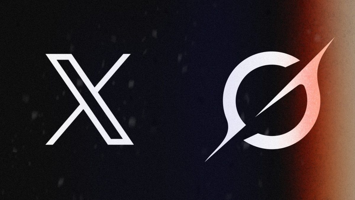 Les logos de X et Grok. // Source : X / Grok Les logos de X et Grok. // Source : X / Grok