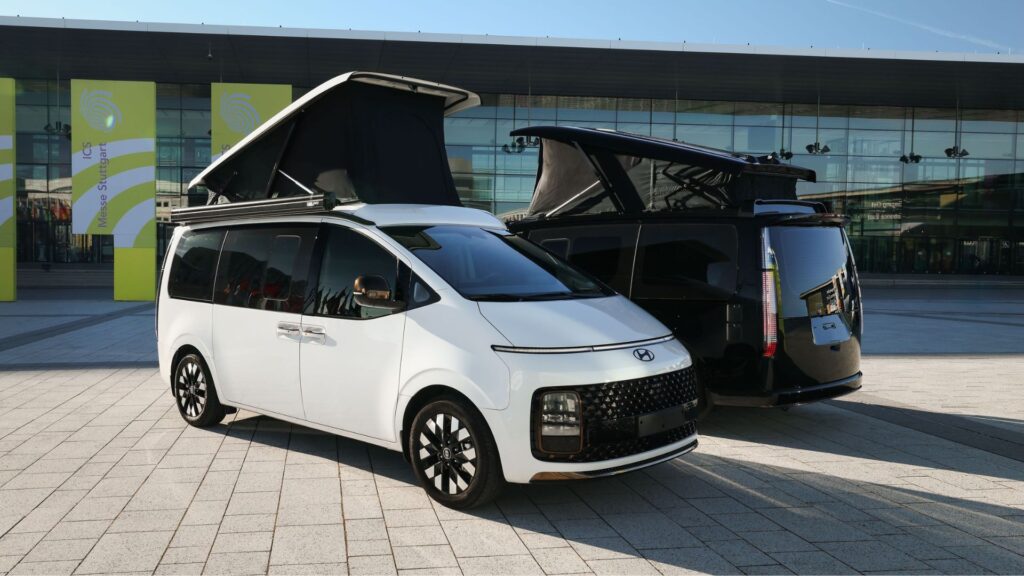Le Hyundai Staria Camper Concept (2026). // Source : Hyundai Le Hyundai Staria Camper Concept (2026). // Source : Hyundai