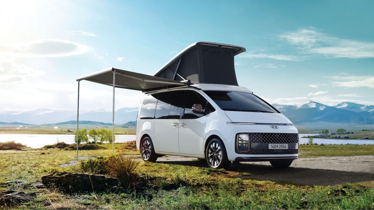 Le Hyundai Staria Camper Concept (2026). // Source : Hyundai Le Hyundai Staria Camper Concept (2026). // Source : Hyundai