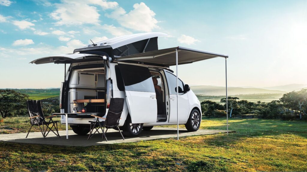 Le Hyundai Staria Camper Concept (2026). // Source : Hyundai Le Hyundai Staria Camper Concept (2026). // Source : Hyundai