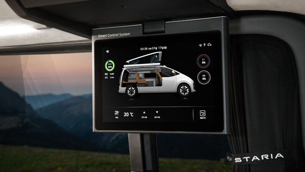 Le Hyundai Staria Camper Concept (2026). // Source : Hyundai Le Hyundai Staria Camper Concept (2026). // Source : Hyundai