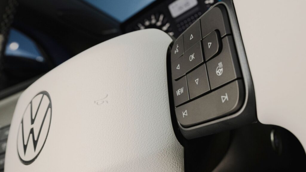 L'intérieur de la Volkswagen ID. Polo // Source : Volkswagen L'intérieur de la Volkswagen ID. Polo // Source : Volkswagen