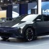 La nouvelle Kia EV GT au Salon de Bruxelles. // Source : Kia