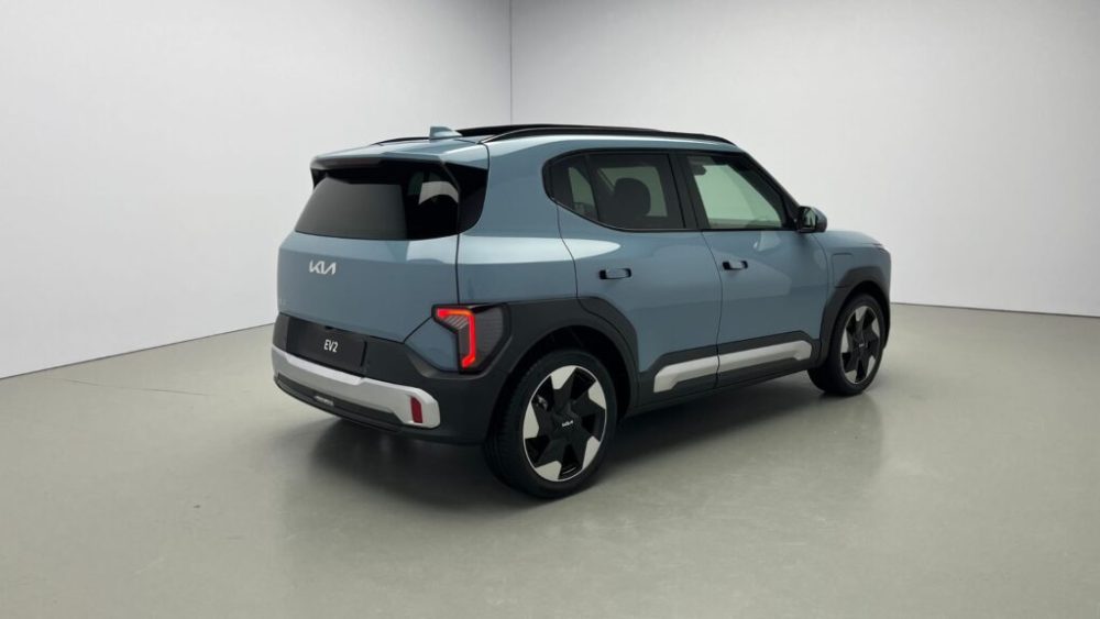 Le nouveau Kia EV2 (2026). // Source : Robin San Vicente pour Numerama Le nouveau Kia EV2 (2026). // Source : Robin San Vicente pour Numerama