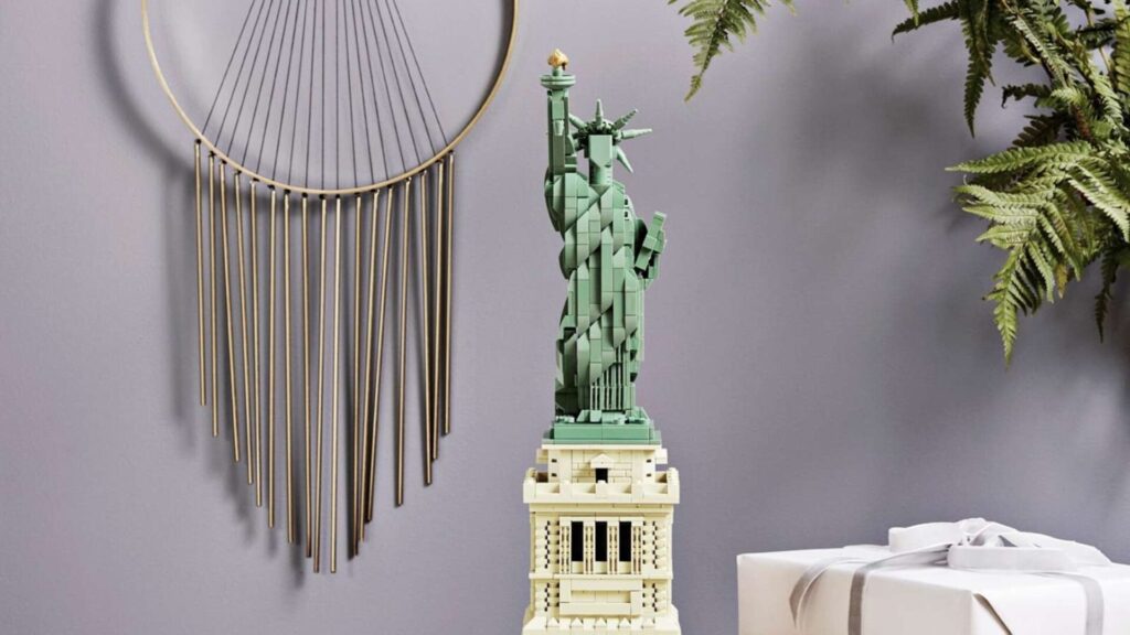 Lego La Statue de la Liberté // Source : Lego Lego La Statue de la Liberté // Source : Lego