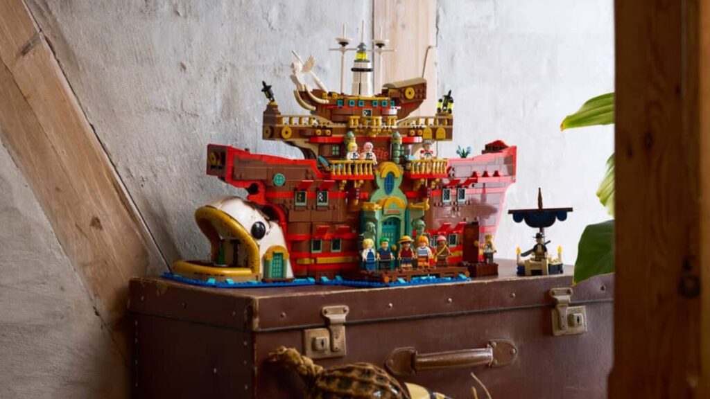 Lego One Piece Le restaurant flottant Baratie // Source : Lego Lego One Piece Le restaurant flottant Baratie // Source : Lego