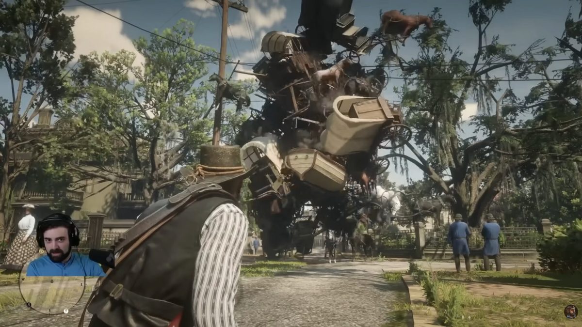 RDR 2 + Katamari // Source : YouTube, Blurbs RDR 2 + Katamari // Source : YouTube, Blurbs