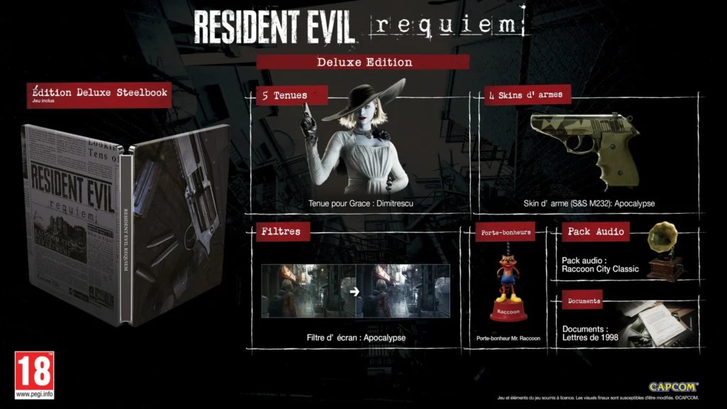 L'édition Steelbook en image. // Source : Capcom L'édition Steelbook en image. // Source : Capcom