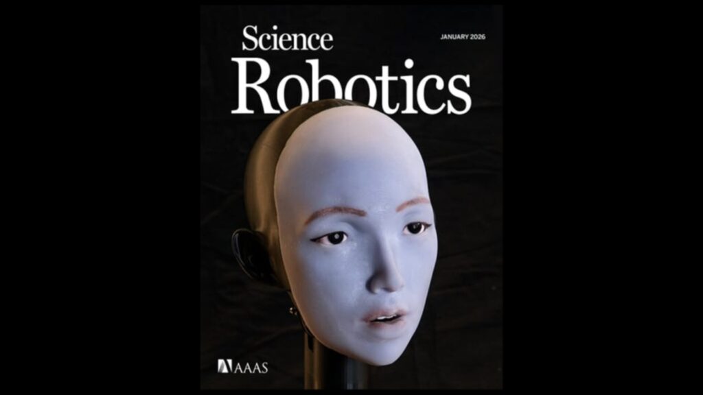 Le robot EMO. // Source : Yuhang Hu/Creative Machines Lab/ Science Robotics Le robot EMO. // Source : Yuhang Hu/Creative Machines Lab/ Science Robotics