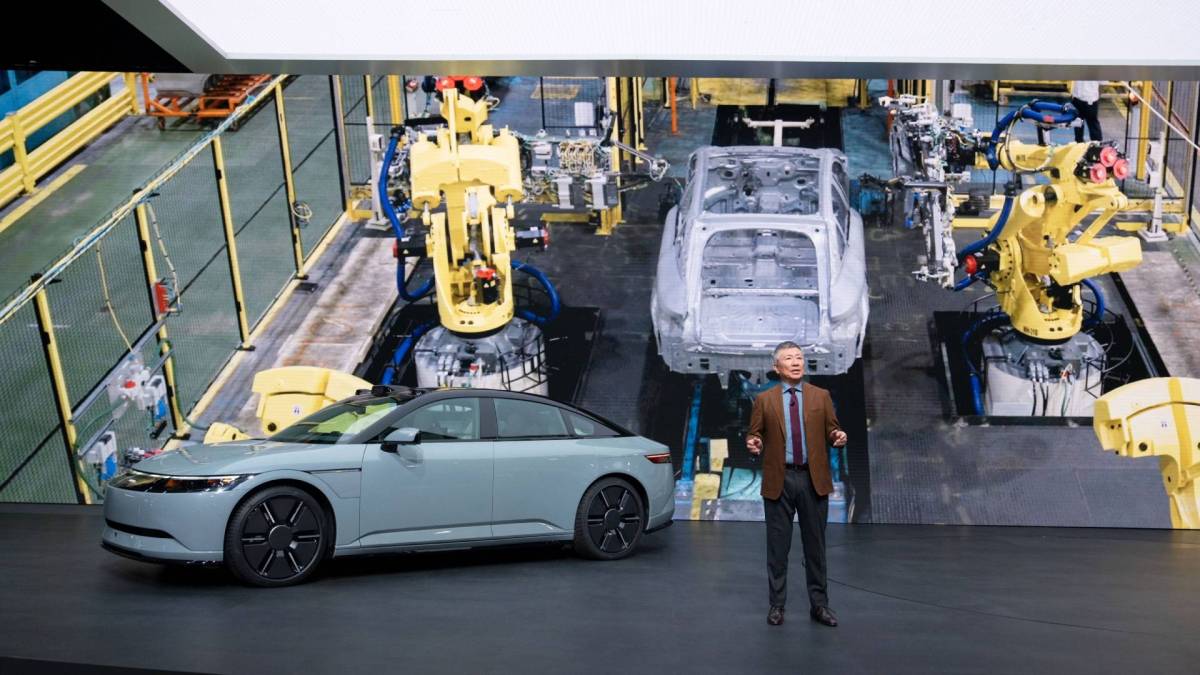 La production des Afeela 1 a démarré en Ohio // Source : Sony Honda Mobility La production des Afeela 1 a démarré en Ohio // Source : Sony Honda Mobility