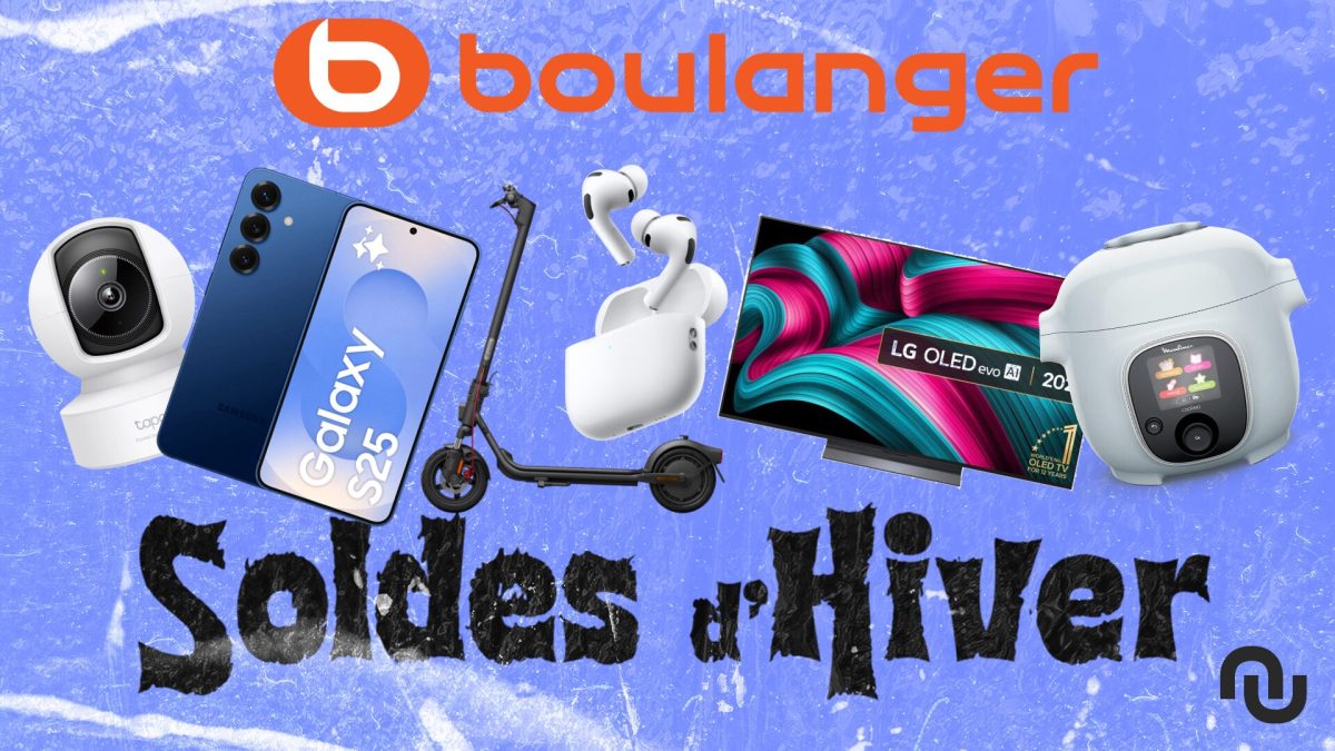 Soldes hivers Boulanger // Source : Montage Numerama Soldes hivers Boulanger // Source : Montage Numerama