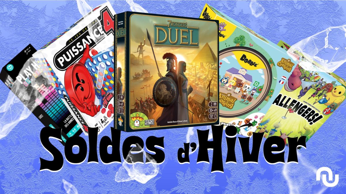Jeu de société solde hiver // Source : Montage Numerama Jeu de société solde hiver // Source : Montage Numerama