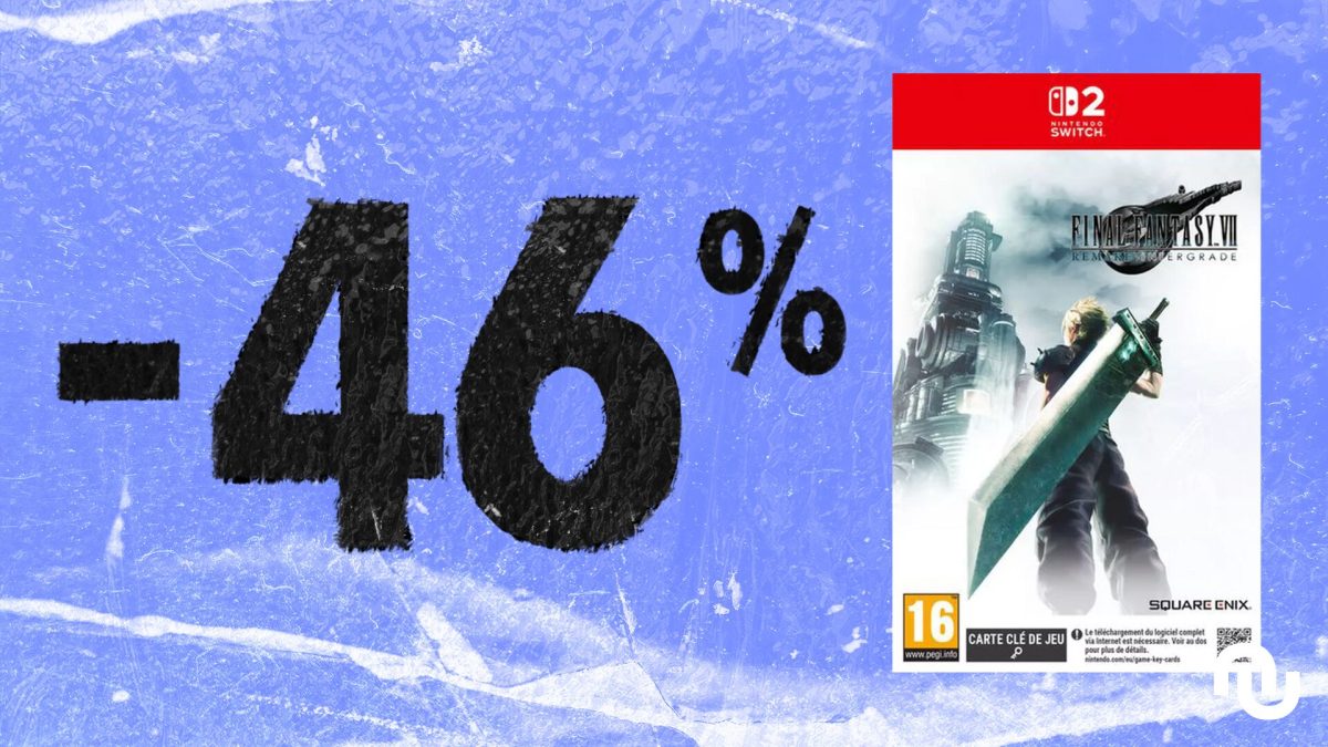 Final Fantasy VII Remake Intergrade Switch 2 Soldes // Source : Montage Numerama Final Fantasy VII Remake Intergrade Switch 2 Soldes // Source : Montage Numerama
