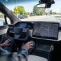 Le Tesla FSD dans un Model X. // Source : Tesla Le Tesla FSD dans un Model X. // Source : Tesla
