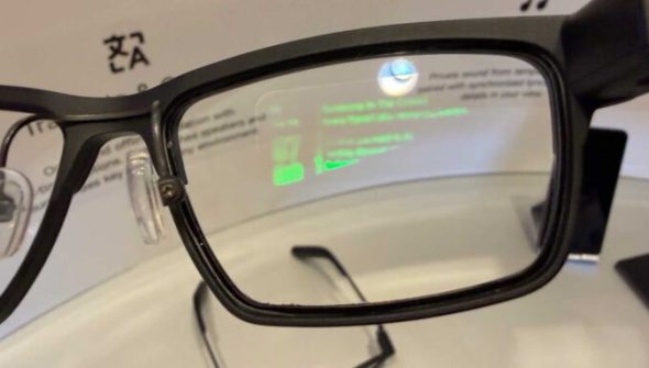 Lunettes MemoMind. // Source : Numerama Lunettes MemoMind. // Source : Numerama
