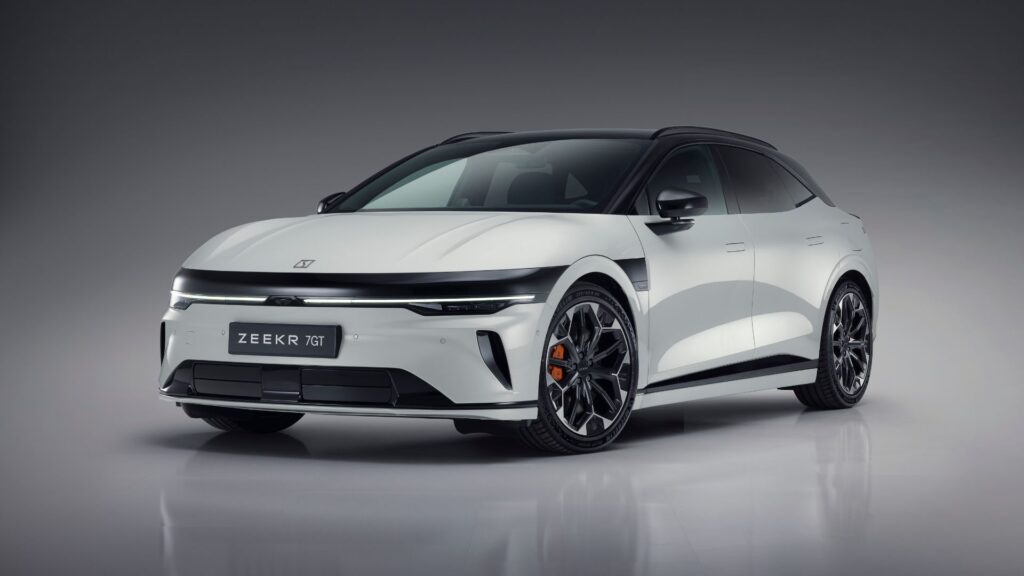 La Zeekr 7GT. // Source : Zeekr La Zeekr 7GT. // Source : Zeekr