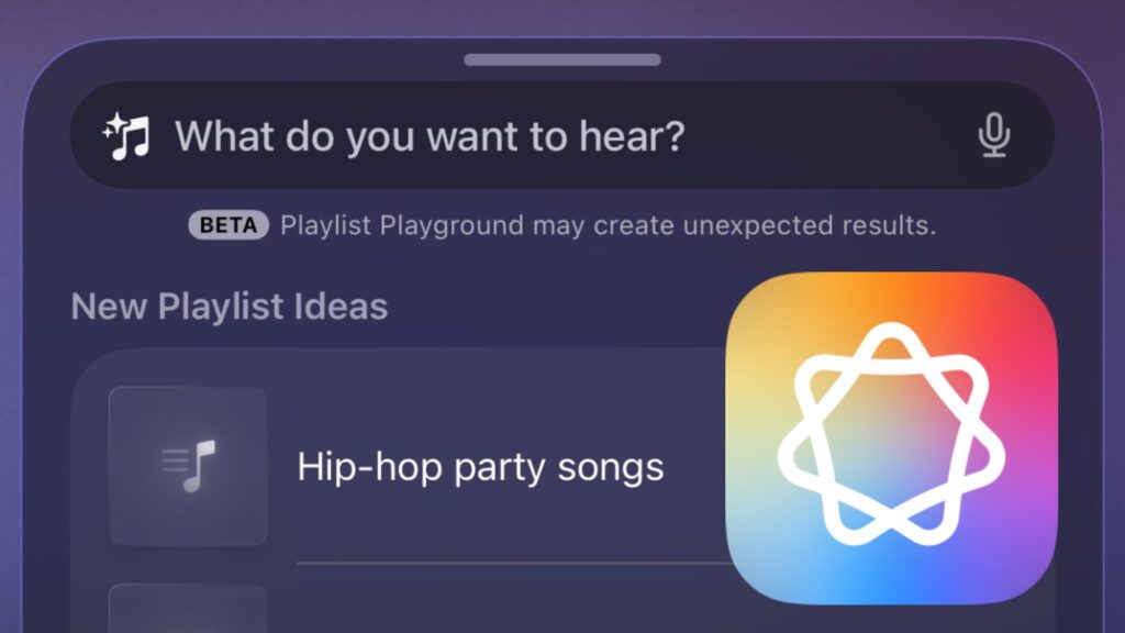 Playlist Playground Apple Music // Source : Numerama Playlist Playground Apple Music // Source : Numerama