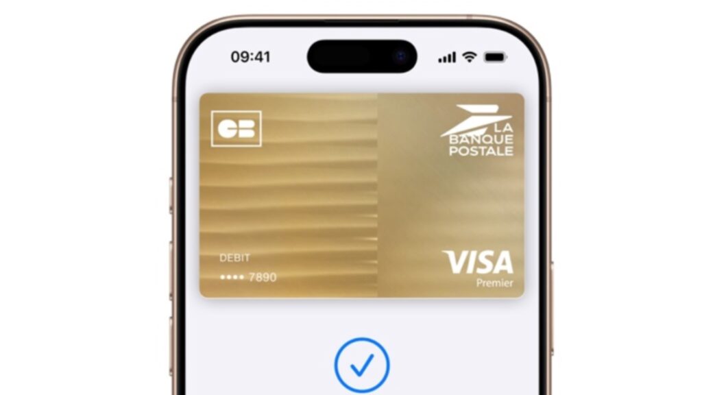 La Banque Postale dans Apple Pay. // Source : Numerama La Banque Postale dans Apple Pay. // Source : Numerama