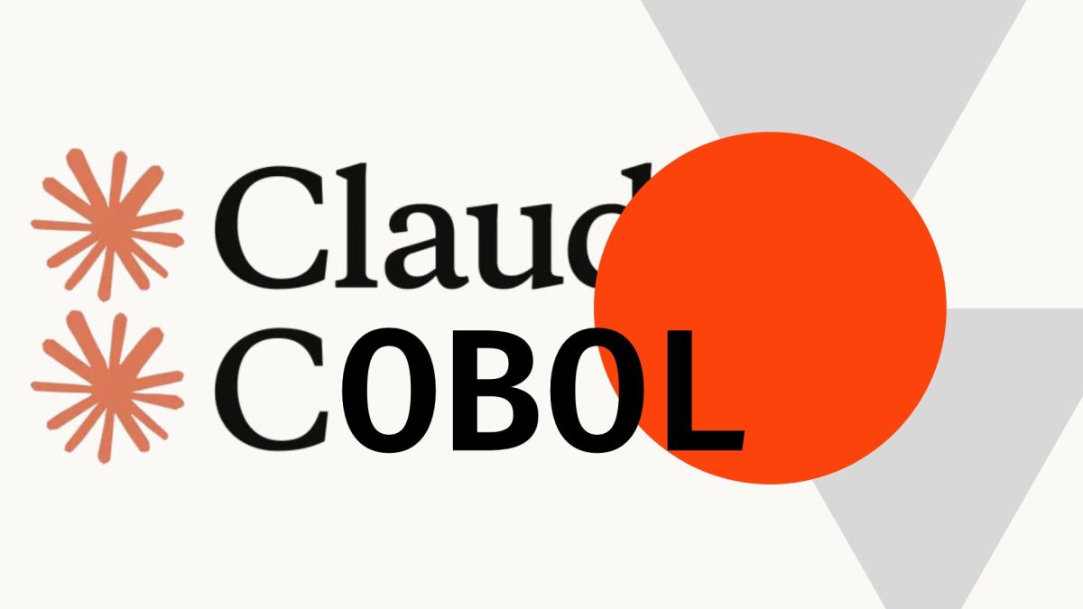 Claude et le COBOL // Source : Montage Numerama Claude et le COBOL // Source : Montage Numerama