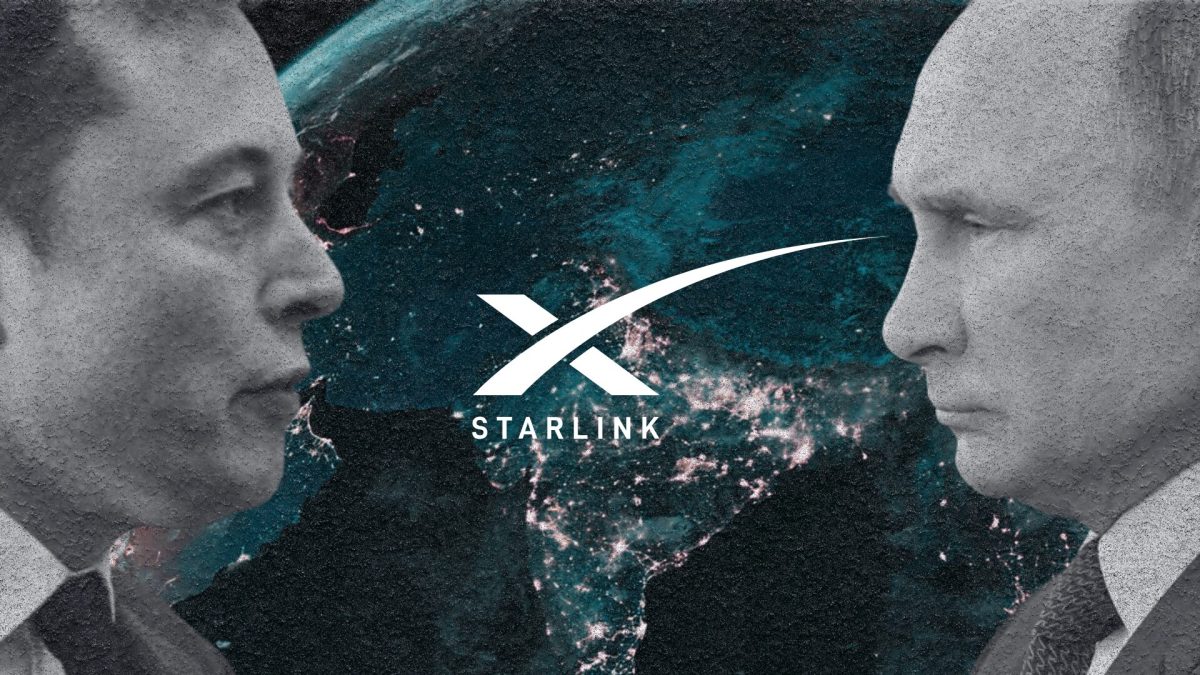 Starlink drones russes // Source : Montage Numerama