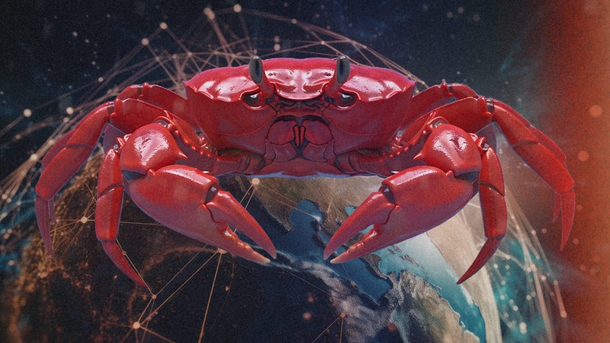 OpenClaw et son crabe. // Source : Montage Numerama