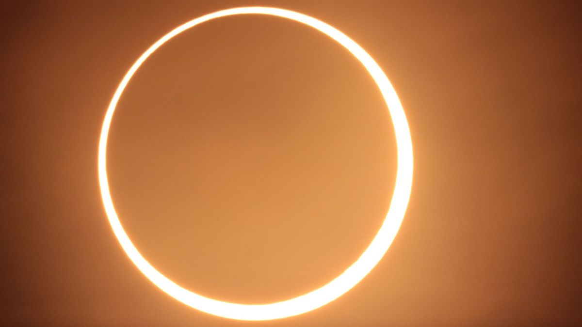 Éclipse solaire d'octobre 2023. // Source : Flickr/CC/Neil Forrester (image recadrée) Éclipse solaire d'octobre 2023. // Source : Flickr/CC/Neil Forrester (image recadrée)