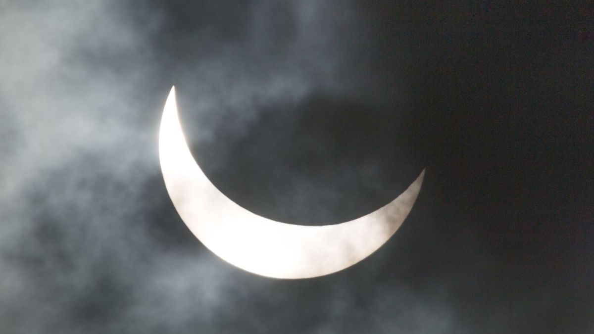 Éclipse solaire. // Source : Canva Éclipse solaire. // Source : Canva