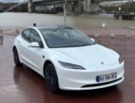 La Tesla Model 3 Propulsion (2026) à l'essai. // Source : Robin San Vicente pour Numerama La Tesla Model 3 Propulsion (2026) à l'essai. // Source : Robin San Vicente pour Numerama