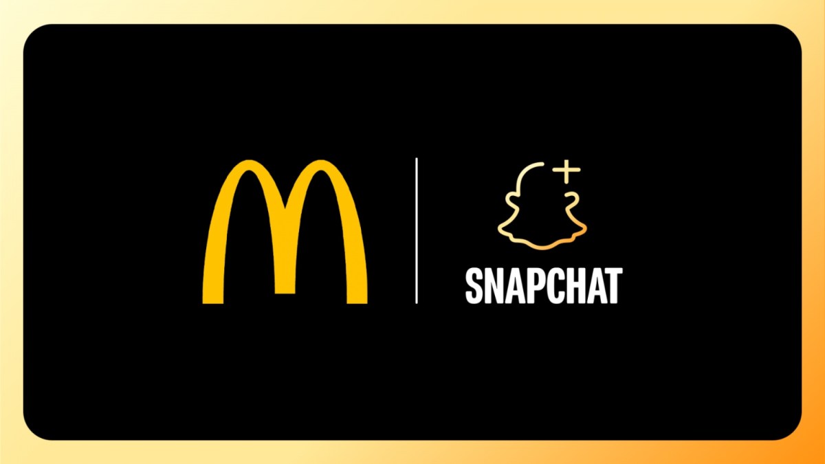 Mcdonalds et snapchat. // Source : Snap Mcdonalds et snapchat. // Source : Snap