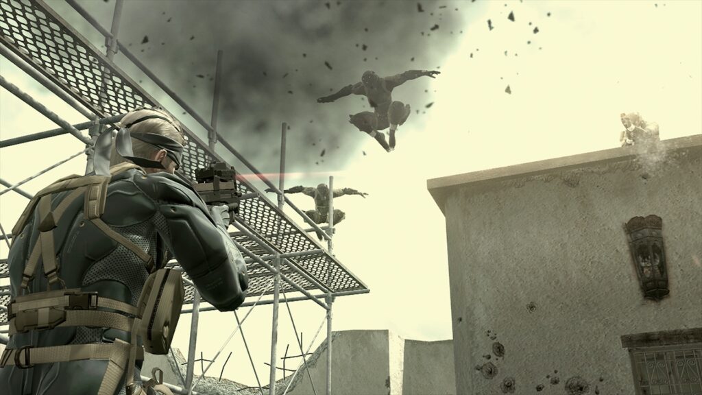 Metal Gear Solid 4: Guns of the Patriot // Source : Konami