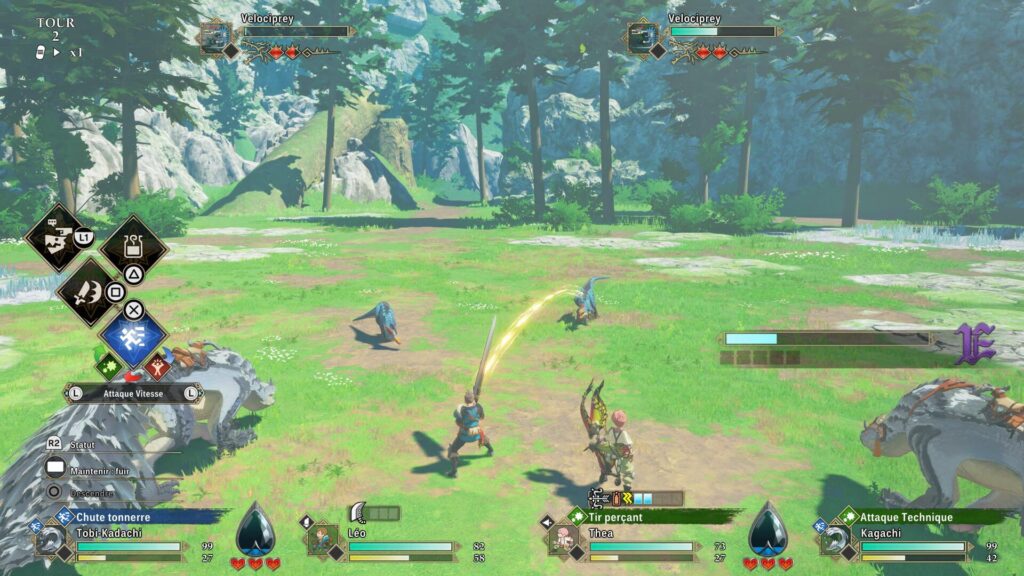 Un tour par tour malin et ultra dynamique. // Source : Capture PS5 Un tour par tour malin et ultra dynamique. // Source : Capture PS5