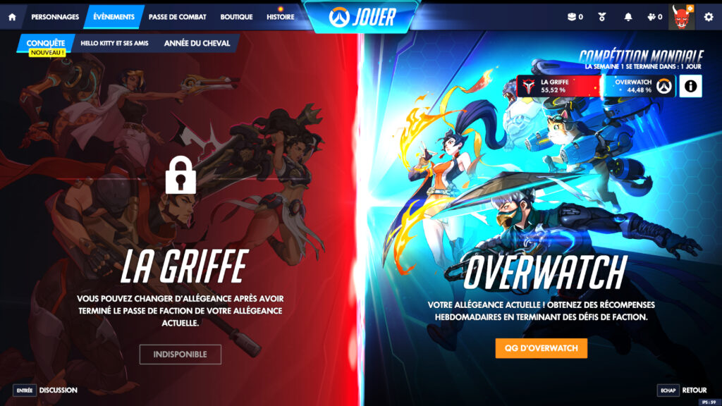 L'évènement conquête d'Overwatch permet de débloquer plein de skins