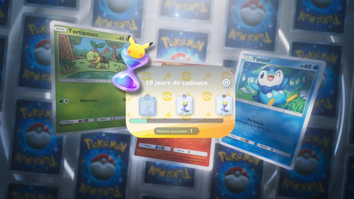 Sabliers gratuit Pokemon Pocket // Source : TCGP Sabliers gratuit Pokemon Pocket // Source : TCGP