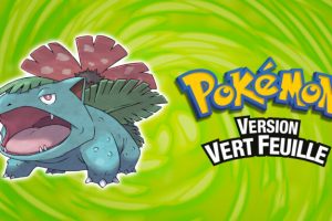 Pokémon Version Vert Feuille // Source : Nintendo Pokémon Version Vert Feuille // Source : Nintendo