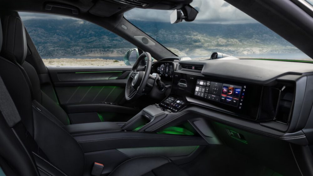 Intérieur Porsche Cayenne électrique