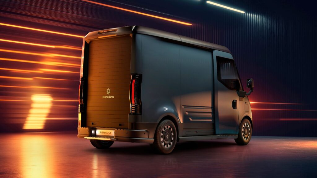 Les futures utilitaires électriques de Renault // Source : Renault