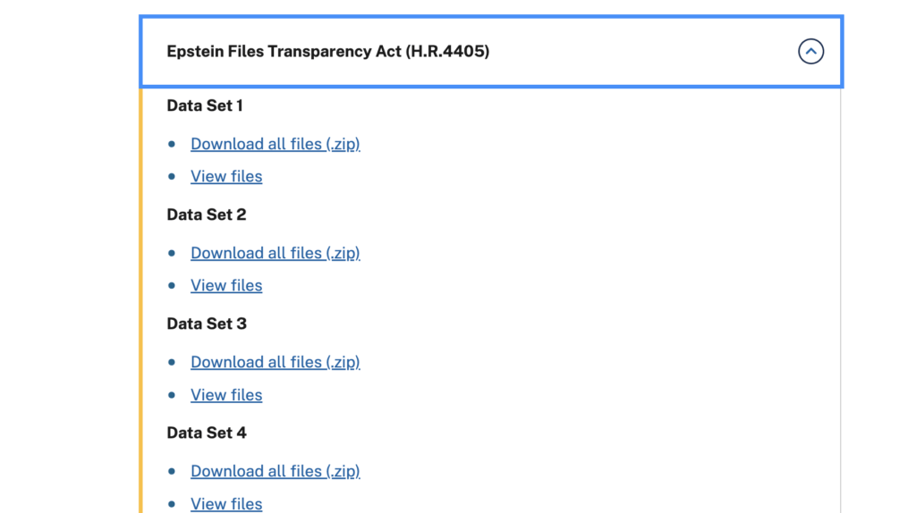 Le site du DOJ n'est pas simple à comprendre et cache les documents entiers. Beaucoup de personnes passent à côté. Le site du DOJ n'est pas simple à comprendre et cache les documents entiers. Beaucoup de personnes passent à côté.
