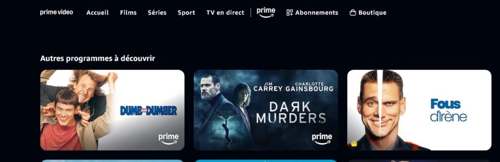 Les films de Jim Carrey sur Amazon Prime Video Les films de Jim Carrey sur Amazon Prime Video